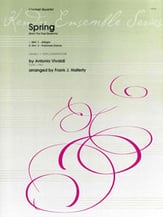 SPRING FROM THE FOUR SEASONS CLARINET QUARTET cover